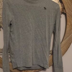Gray Long Sleeve Shirt